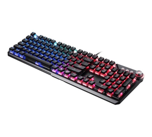клавиатура проводная Gaming Keyboard MSI VIGOR GK71 SONIC, Wired, Mechnical, with Multimedia functions, Light & Fast Red MSI Sonic Switch, incl. Wrist Rest, RGB, Black