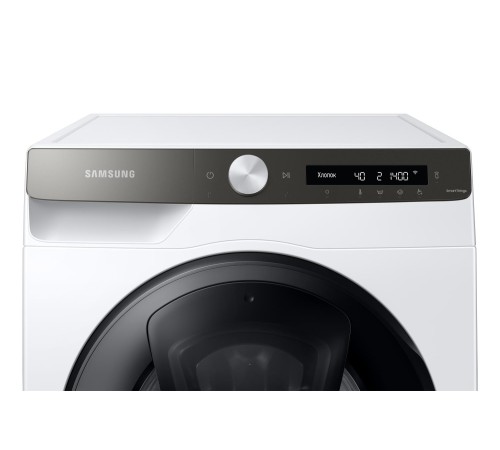 Стиральная машина Samsung/ WW5500T c Addwash, Eco Bubble, 850х600х550 мм, 9 кг, 1400, Пар, Инверторный мотор, Белый корпус/Черный люк Стиральная машина Samsung/ WW5500T c Addwash, Eco Bubble, 850х600х550 мм, 9 кг, 1400, Пар, Инверторный мотор, Белый корпус/Черный люк