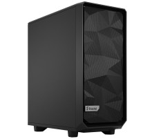 Корпус ПК без блока питания/ Case Fractal Design Meshify 2 Compact Solid, Midi-Tower, 2x140mm + 1x120mm, 2xUSB-A 3.2 + 1xUSB 3.2 Type-C ATX, mATX, mITX Black