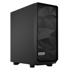 Корпус ПК без блока питания/ Case Fractal Design Meshify 2 Compact Solid, Midi-Tower, 2x140mm + 1x120mm, 2xUSB-A 3.2 + 1xUSB 3.2 Type-C ATX, mATX, mITX Black