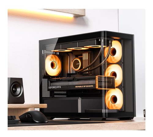 Корпус без блока питания/ Case JONSBO D300, Mini-Tower, TG, no fan, 2xUSB-A 3.2 + 1xUSB-C 3.2, mATX, mITX Black Корпус без блока питания/ Case JONSBO D300, Mini-Tower, TG, no fan, 2xUSB-A 3.2 + 1xUSB-C 3.2, mATX, mITX Black