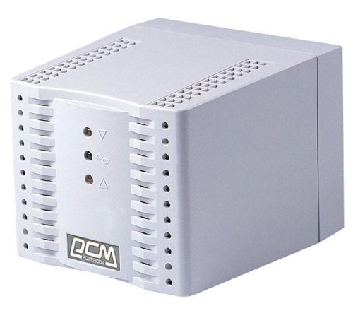 Стабилизаторы напряжения электрического тока Powercom Voltage Regulator, 1200VA, White, Schuko (95255)