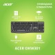 Клавиатура/ Клавиатура Acer OKW301 USB black