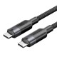 Кабель Vention USB 3.2 Gen2 CM/CM - 1м. Черный 5А PD100W, шт.