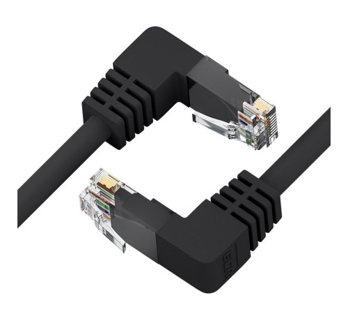 GCR Патч-корд прямой 7.5m UTP кат.5e, черный, верхний/нижний угол, литой, ethernet high speed, RJ45, T568B GCR Патч-корд прямой 7.5m UTP кат.5e, черный, верхний/нижний угол, литой, ethernet high speed, RJ45, T568B