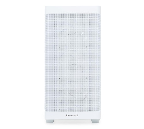 Корпус без блока питания/ Case HSPD M740, Mesh Mid Tower, White, TG, 0.6 SPCC, 4x120mm ARGB (M1) E-ATX, ATX, mATX, mITX 170/400/200mm 4x2.5", 2x3.5", 7xPCI 1xUSB-A 3.0, 1xUSB-C 3.0 460x218x450mm Корпус без блока питания/ Case HSPD M740, Mesh Mid Tower, White, TG, 0.6 SPCC, 4x120mm ARGB (M1) E-ATX, ATX, mATX, mITX 170/400/200mm 4x2.5", 2x3.5", 7xPCI 1xUSB-A 3.0, 1xUSB-C 3.0 460x218x450mm