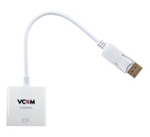 Кабель-переходник/ Кабель-переходник DisplayPort(M) ---> HDMI(F) 0.2m 4K@30Hz VCOM <CG601>
