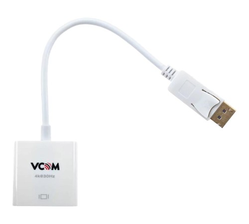 Кабель-переходник/ Кабель-переходник DisplayPort(M) ---> HDMI(F) 0.2m 4K@30Hz VCOM <CG601>
