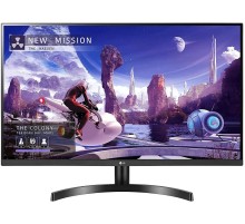Монитор  27'' LG 27QN600-B/ LG 27QN600-B 27" IPS monitor, 2560x1440, 350cd/m2, 16:9, 5мс (GtG), HDMIx2, DP, Audio out, 75Hz, 178/178, внешний БП, FreeSync, HDR 10, VESA (100x100 мм)