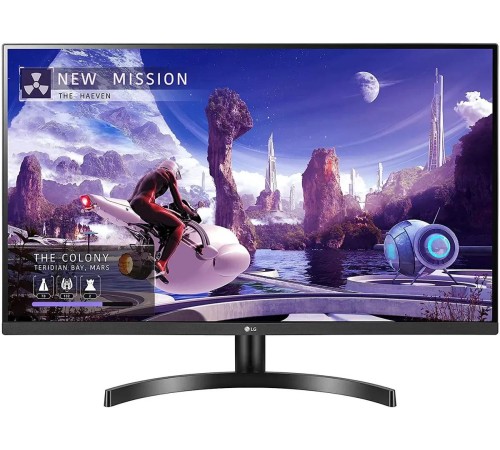 Монитор 27'' LG 27QN600-B/ LG 27QN600-B 27" IPS monitor, 2560x1440, 350cd/m2, 16:9, 5мс (GtG), HDMIx2, DP, Audio out, 75Hz, 178/178, внешний БП, FreeSync, HDR 10, VESA (100x100 мм) Монитор 27'' LG 27QN600-B/ LG 27QN600-B 27" IPS monitor, 2560x1440, 350cd/m2, 16:9, 5мс (GtG), HDMIx2, DP, Audio out, 75Hz, 178/178, внешний БП, FreeSync, HDR 10, VESA (100x100 мм)