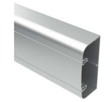 Алюминиевый кабель-канал 90х50 мм (с 1 крышкой), цвет белый