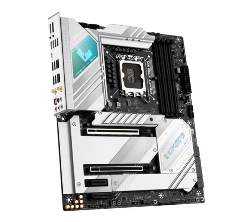 Материнская плата MAXSUN MS-iCraft Z790 WIFI, LGA1700, Z790, 4*DDR5, 4*SATA3, 4*M.2, 4*USB 3.2, 4*USB 2.0, Type-C, 1*PCIEx16, 2*PCIEx4, 1*PCIEx1, HDMI+DP, ATX