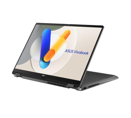 Ноутбук/ ASUS TP3407SA-QL055W flip 14"(1920x1200 OLED)/Touch/Intel Core Ultra 7 256V(2.2Ghz)/16384Mb/1024PCISSDGb/noDVD/Int:Intel Arc graphics/Cam/BT/WiFi/70WHr/war 1y/1.57kg/Matte Gray/Win11Home + стилус Ноутбук/ ASUS TP3407SA-QL055W flip 14"(1920x1200 OLED)/Touch/Intel Core Ultra 7 256V(2.2Ghz)/16384Mb/1024PCISSDGb/noDVD/Int:Intel Arc graphics/Cam/BT/WiFi/70WHr/war 1y/1.57kg/Matte Gray/Win11Home + стилус