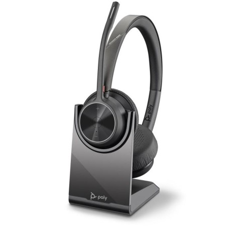 Гарнитура беспроводная/ VOYAGER 4320 UC,V4320-M C (COMPUTER & MOBILE) MICROSOFT TEAMS CERTIFIED, USB-A, STEREO BLUETOOTH HEADSET, WITH CHARGE STAND, WORLDWIDE Гарнитура беспроводная/ VOYAGER 4320 UC,V4320-M C (COMPUTER & MOBILE) MICROSOFT TEAMS CERTIFIED, USB-A, STEREO BLUETOOTH HEADSET, WITH CHARGE STAND, WORLDWIDE