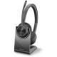 Гарнитура беспроводная/ VOYAGER 4320 UC,V4320-M C (COMPUTER & MOBILE) MICROSOFT TEAMS CERTIFIED, USB-A, STEREO BLUETOOTH HEADSET, WITH CHARGE STAND, WORLDWIDE
