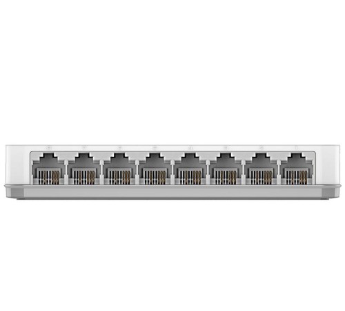 Коммутатор D-Link Неуправляемый коммутатор, 8x100Base-TX, корпус пластик