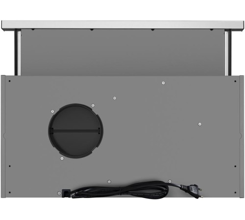 ВЫТЯЖКА HOMSair Flat 50 Inox/ встраиваемая, кнопочное управление, 2 скорости, 520 м3/ч, до 20 м2, 45 дБ, угольный фильтр CF110 - 1 шт, ШхВхД: 500х176х280 мм, нерж. сталь