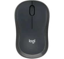 Мышь беспроводная Logitech M240 Silent Graphite Bluetooth (черная, оптическая, 400-4000dpi, бесшумная) MR0105 (Мятая упаковка)