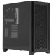 Корпус без блока питания/ Case Corsair 4000D Airflow, Midi-Tower, TG, 2x120mm, 1xUSB-A 3.2, 1xUSB 3.2 Type-C, E-ATX, ATX, mATX, mITX Black