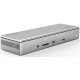 Док-станция Docking Station WAVLINK Thunderbolt 4 Quad Display/96W Power Delivery Include 20V/11.5A Power Adapter/4xUSB3.0/3xThunderbolt 4/2xDP 4K 60HZ/2xHDMI 4K 60HZ/1xGigabit LAN/1xCombo Audio Jack/1xCardReader