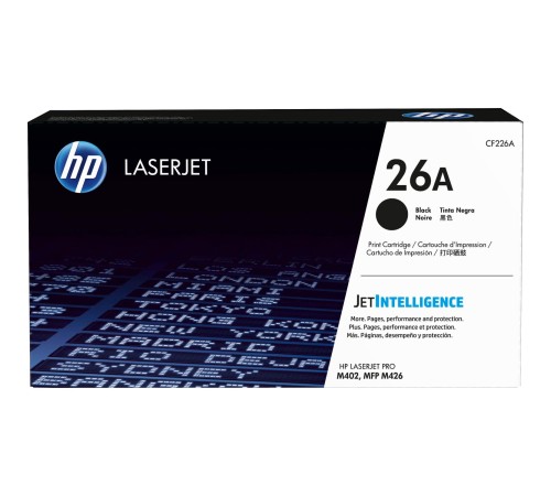 Тонер-картридж/ HP 26A Black Original LaserJet Toner Cartridge Тонер-картридж/ HP 26A Black Original LaserJet Toner Cartridge