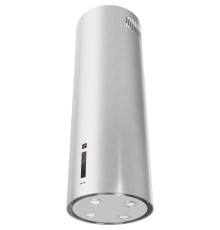 Вытяжка/ Кухонная вытяжка LEE ISLA (sensor) 39 INOX, островная, потолочный монтаж, цилиндрическая, 38 см, 1000 м3/ч, 4 скорости, сенсорное управление, энергоэффективность В, цвет нерж. сталь