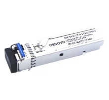 Трансивер/ OSNOVO Оптический гигабитный SFP Модуль промышленный, LC, одно волокно SM, Tx:1310/Rx:1550, до 1,25 Гбит/c, до 20 км