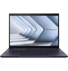 Ноутбук/ ASUS B5404CMA-QN0399 14"(2560x1600 (матовый) WVA)/Intel Core Ultra 7 155U(1.7Ghz)/16384Mb/1024PCISSDGb/noDVD/Int:shared/Cam/BT/WiFi/63WHr/war 1y/1.34kg/Star Black/DOS + магн-алюм корп