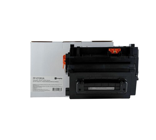 Картридж F+ imaging, черный, 10 500 страниц, для HP моделей LJ M630z/M604dn/M605dn/M606dn (аналог CF281A), FP-CF281A (Мятая упаковка)