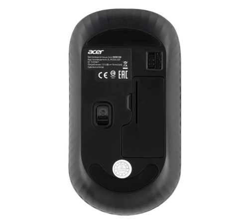 Мышь компьютерная/ Беспроводная мышь Acer OMR130 оптическая (1200dpi) (3but) black Мышь компьютерная/ Беспроводная мышь Acer OMR130 оптическая (1200dpi) (3but) black
