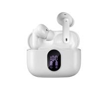 Беспроводные внутриканальные наушники с микрофоном SVEN E-310B, белый (Bluetooth, TWS, ANC, ENC, APP)