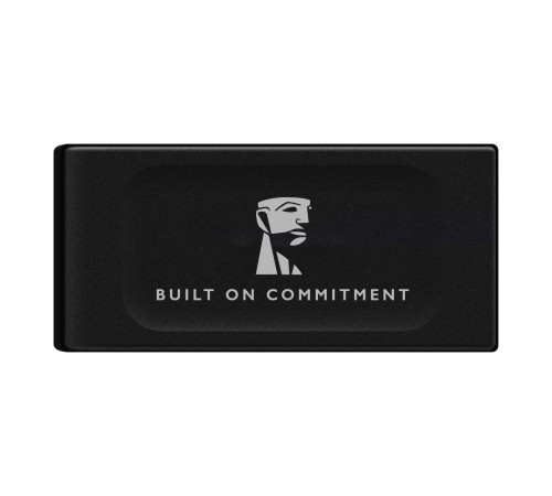 Твердотельный накопитель/ Kingston External SSD XS1000 BOC, 1000GB, Type-C/A, USB 3.2 Gen 2, R/W 1050/1000MB/s, 70x33x14mm, 69g., Black (60 мес)