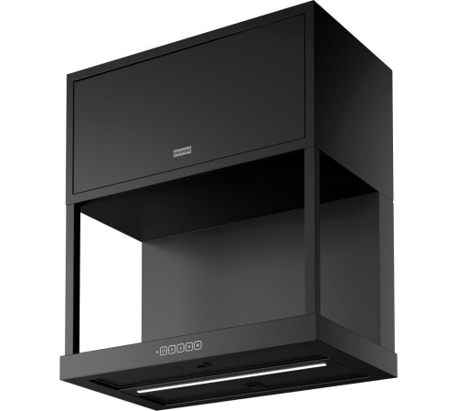 Вытяжка Franke FMA MODULAR F60 BK MATT/ Best, Настенная вытяжка Maris FMA MODULAR F60 BK MT, черный матовый, ширина 600 мм, 1050 м3/ч, сенсорное управление, угольный фильтр в комплекте