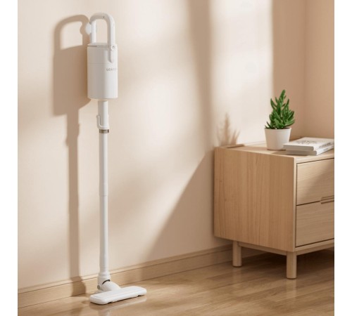 Беспроводной вертикальный пылесос LEACCO Cordless Vacuum Cleaner S20 White модели S20