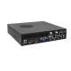Мини ПК/ HIPER FACTUM FT20 Intel Core i3 14100(3.5Ghz)/8192Mb/256PCISSDGb/noDVD/BT/WiFi/war 1y/1.3kg/черный/Win11Pro + БП 150Вт/металл/VESA Адаптер на 75х75, 100х100