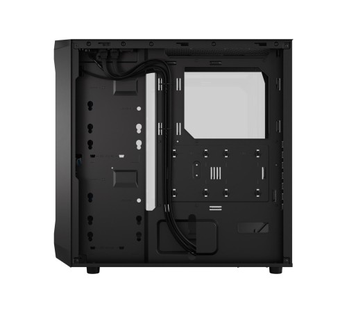Корпус ПК без блока питания/ Case Fractal Design Focus 2 RGB, Midi-Tower, 2x140mm RGB, 2xUSB-A 3.2 ATX, mATX, mITX Black