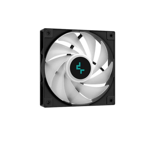 Кулер для процессора DEEPCOOL AG620 BK ARGB LGA20XX/1700/1200/115X/AM5/AM4 (9шт/кор, TDP 260W, PWM, ARGB DUAL Fan 120mm, 6 тепл. трубок, черный) RET