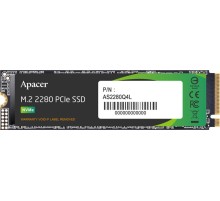 Твердотельный накопитель Apacer SSD AS2280Q4L 2TB M.2 2280 PCIe Gen4x4, R3600/W2800 Mb/s, 3D NAND, MTBF 1.5M, NVMe 1.4, 1200TBW, Retail, 3 years (AP2TBAS2280Q4L-1)