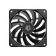 Вентилятор для корпуса ID-COOLING TF-12015-K 120x120x15мм (40шт./кор, PWM, Low Noise, супер-тонкий, резиновые углы, черный, 500-2200об/мин)  BOX