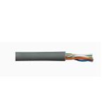 Кабель Кабель LANMASTER патч-кордовый UTP, 4x2, кат 5E, 350Mhz, LSZH, серый, 305 м