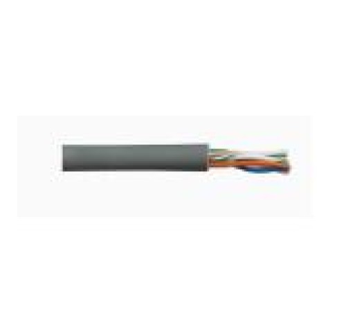 Кабель Кабель LANMASTER патч-кордовый UTP, 4x2, кат 5E, 350Mhz, LSZH, серый, 305 м