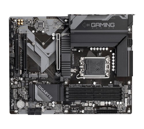 Материнская плата/ MB GIGABYTE INTEL B760 s1700, 4xDDR5(192GB), HDMI 2.0/DP, 1xPCIe 4.0x16, 2xPCIe 3.0x16, 1xLAN (2.5GbE), 4xSATA 6Gb/s, 3xM.2, 1xUSB-C, 2xUSB 3.2, 5xUSB 2.0, ATX Материнская плата/ MB GIGABYTE INTEL B760 s1700, 4xDDR5(192GB), HDMI 2.0/DP, 1xPCIe 4.0x16, 2xPCIe 3.0x16, 1xLAN (2.5GbE), 4xSATA 6Gb/s, 3xM.2, 1xUSB-C, 2xUSB 3.2, 5xUSB 2.0, ATX