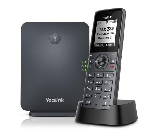 телефон YEALINK W71P (база W70B+трубка W71H) до 10 SIP-аккаунтов, до 10 трубок на базу, до 20 вызовов, шт телефон YEALINK W71P (база W70B+трубка W71H) до 10 SIP-аккаунтов, до 10 трубок на базу, до 20 вызовов, шт