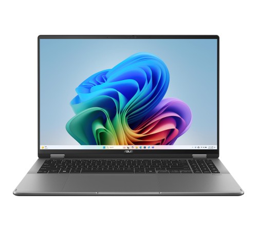 Ноутбук/ ASUS TP3607SH-RJ043W flip 16"(2880x1800 OLED)/Touch/Intel Core Ultra 7 258V(3.7Ghz)/32768Mb/1024PCISSDGb/noDVD/Ext:nVidia GeForce RTX 5050(8192Mb)/Cam/BT/WiFi/63WHr/war 1y/1.85kg/Matte Gray/Win11Home + стилус