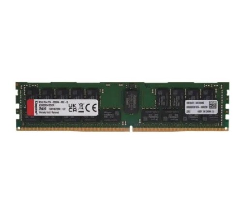 Память оперативная/ Kingston 32GB 3200MT/s DDR4 ECC Reg CL22 DIMM 2Rx4 Micron R Rambus Память оперативная/ Kingston 32GB 3200MT/s DDR4 ECC Reg CL22 DIMM 2Rx4 Micron R Rambus