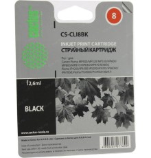 -/ Картридж струйный Cactus CS-CLI8BK черный (12мл) для Canon MP470/MP500/MP530/MP600/MP800/MP810/MP830