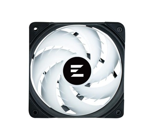 Вентилятор для корпуса ZALMAN ZM-AF120 ARGB BLACK, 120x120x25mm, 4-PIN PWM, 600-2000 RPM, 29,7 DBA MAX, HYDRO BEARING