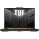 Ноутбук/ ASUS TUF F16 FX607VU-RL061 16"(1920x1200 (матовый, 144Hz) IPS)/Intel Core 5 210H(2.2Ghz)/16384Mb/512PCISSDGb/noDVD/Ext:nVidia GeForce RTX4050(6144Mb)/Cam/BT/WiFi/56WHr/war 1y/2.2kg/Mecha Gray/DOS