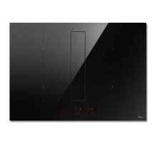 Варочная панель с вытяжкой ELICA/ Варочная панель с вытяжкой ELICA, индукционная, 60 см, 4 конфорки, слайдерное управление, Booster, индикация остаточного тепла, таймер, определение наличия посуды, пауза, автоматика закипания, функция Bridge, 5 уровней мо