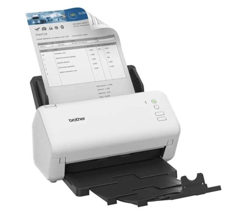 Сканер Brother Документ-сканер ADS-4100, A4, 35 стр/мин, цветной, 1200 dpi, Duplex, ADF60, USB 3.0, USB Host, Ex.ADS-2200